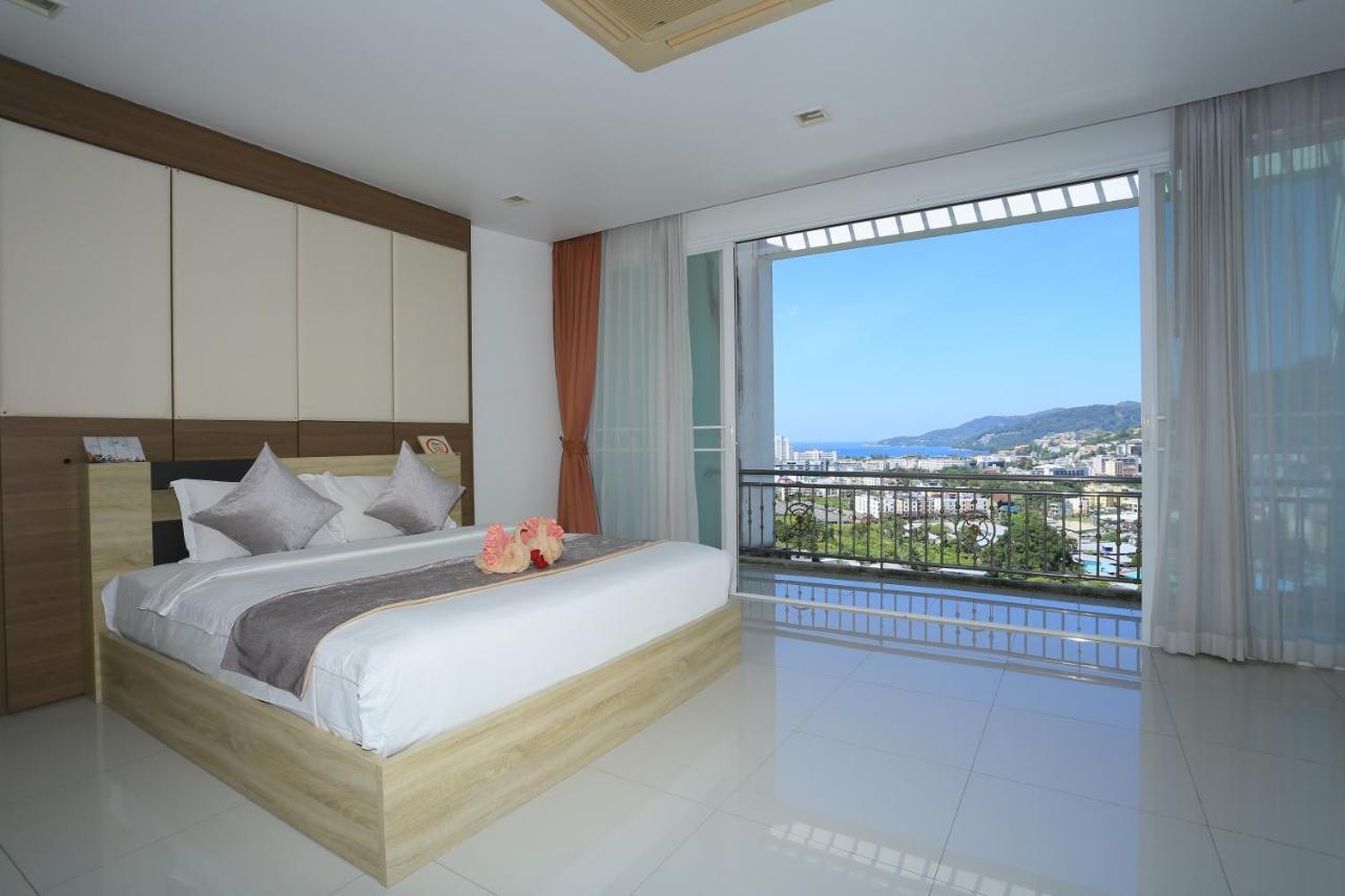 Seaview Villa Patong 芭东海景3卧别墅 5分钟到江西冷 4Bdr Pool Екстериор снимка