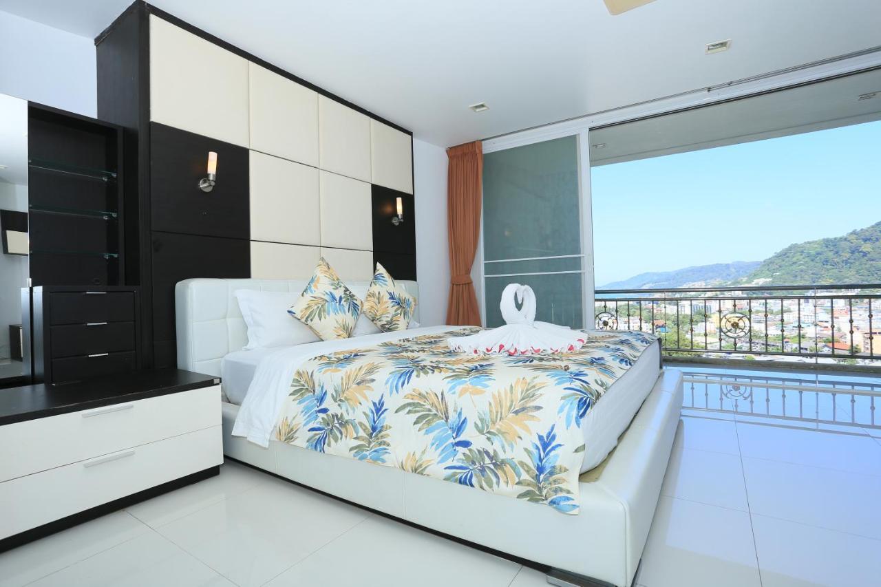Seaview Villa Patong 芭东海景3卧别墅 5分钟到江西冷 4Bdr Pool Екстериор снимка