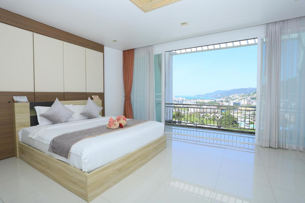 Seaview Villa Patong 芭东海景3卧别墅 5分钟到江西冷 4Bdr Pool Екстериор снимка