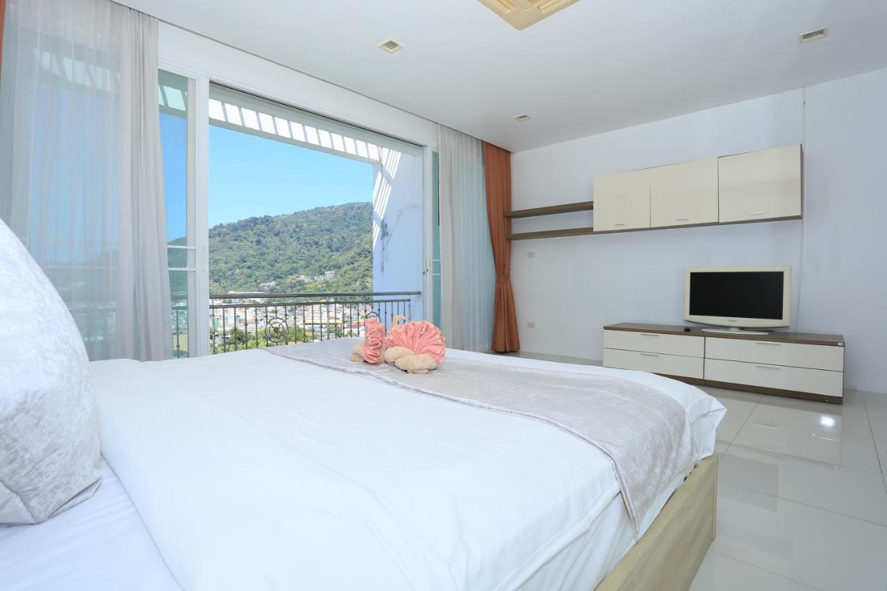 Seaview Villa Patong 芭东海景3卧别墅 5分钟到江西冷 4Bdr Pool Екстериор снимка