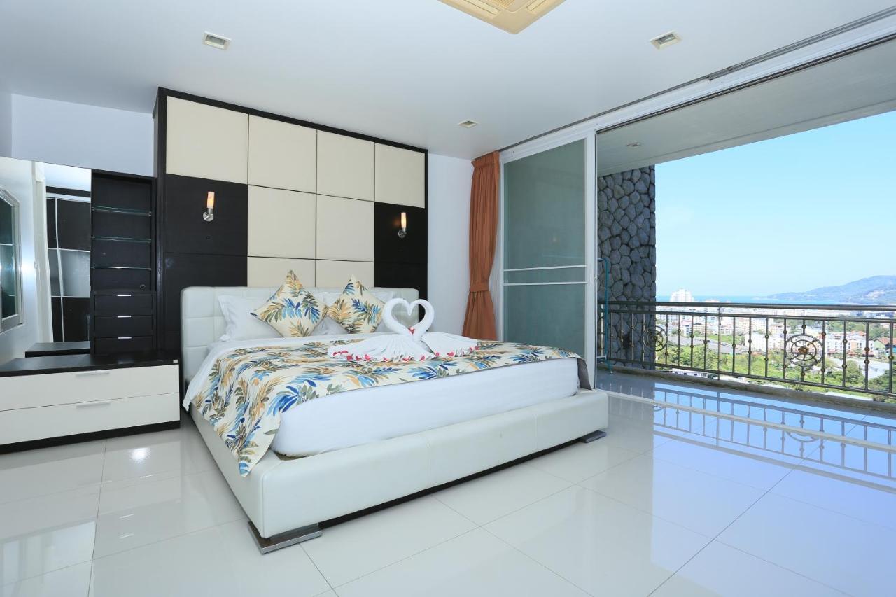 Seaview Villa Patong 芭东海景3卧别墅 5分钟到江西冷 4Bdr Pool Екстериор снимка