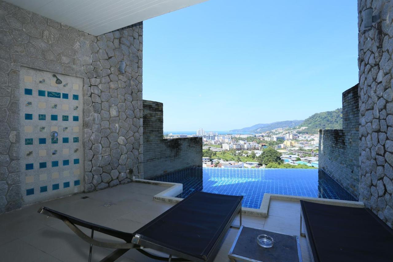 Seaview Villa Patong 芭东海景3卧别墅 5分钟到江西冷 4Bdr Pool Екстериор снимка