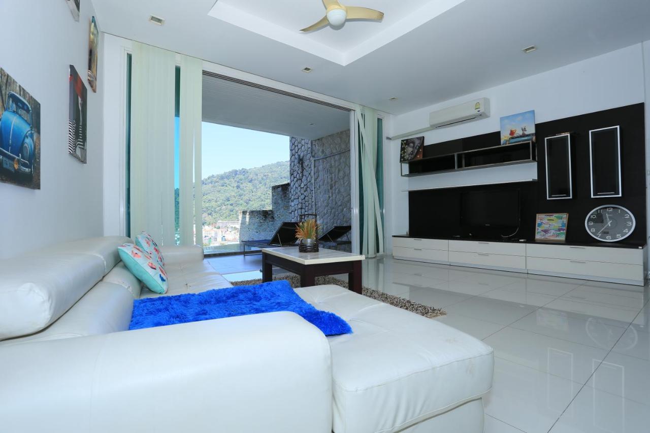 Seaview Villa Patong 芭东海景3卧别墅 5分钟到江西冷 4Bdr Pool Екстериор снимка